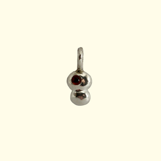 Garnet charm