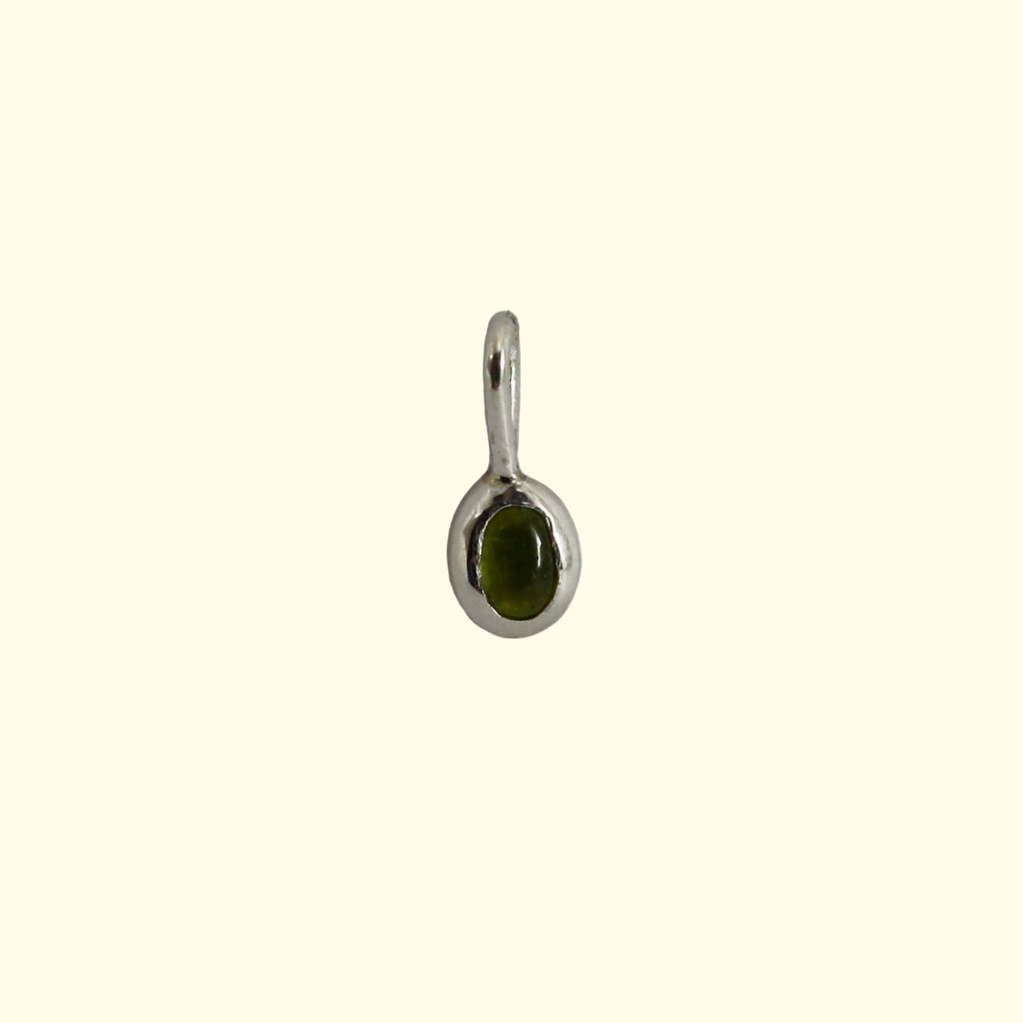 Peridot charm