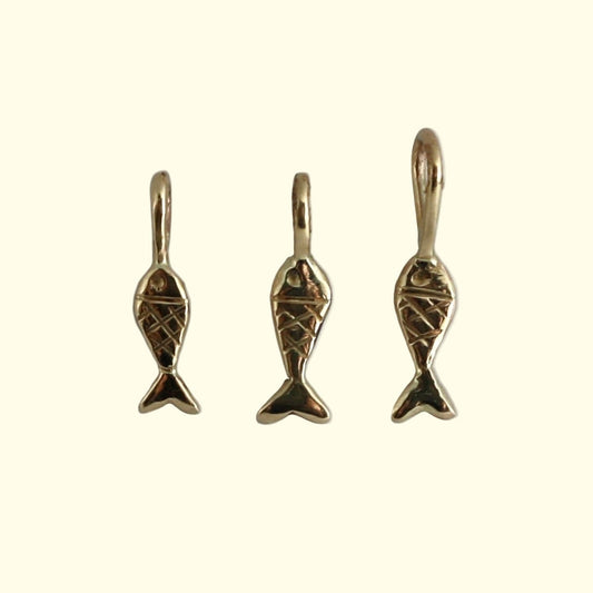 Gold fish charm
