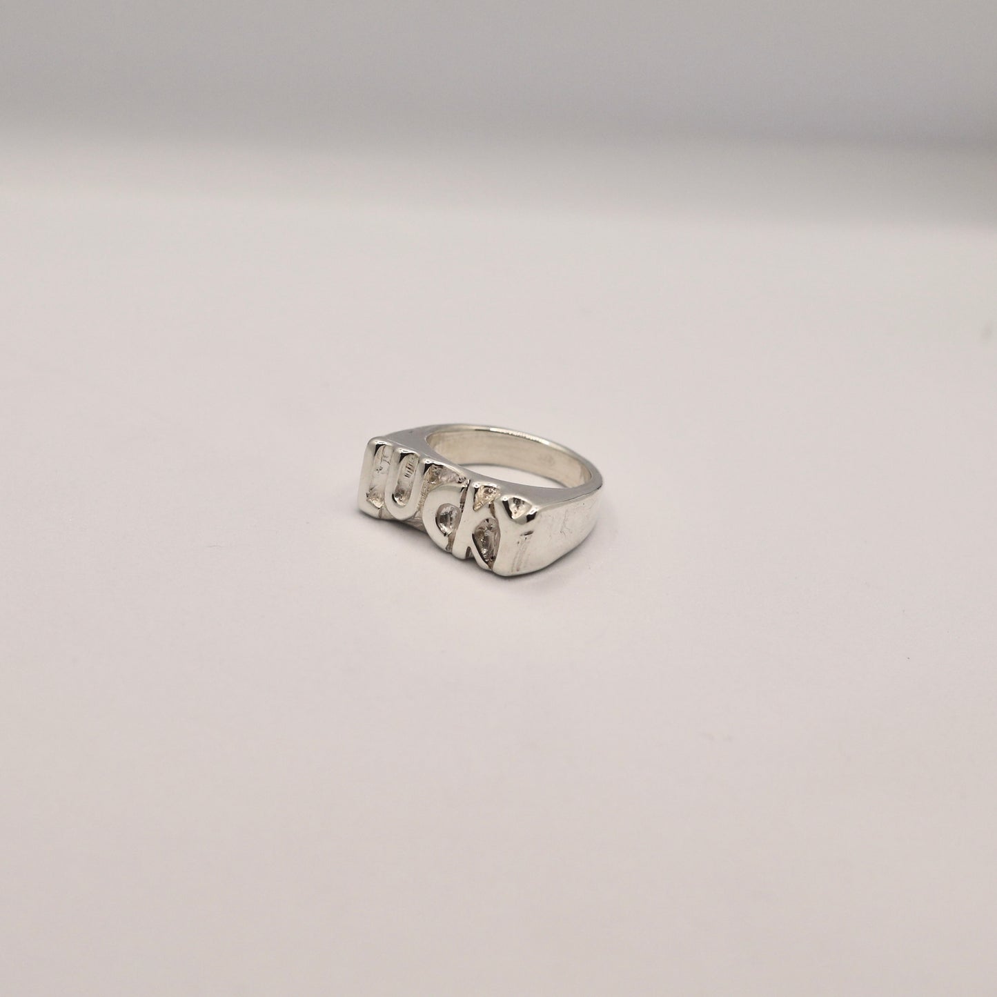 Lucky signet ring