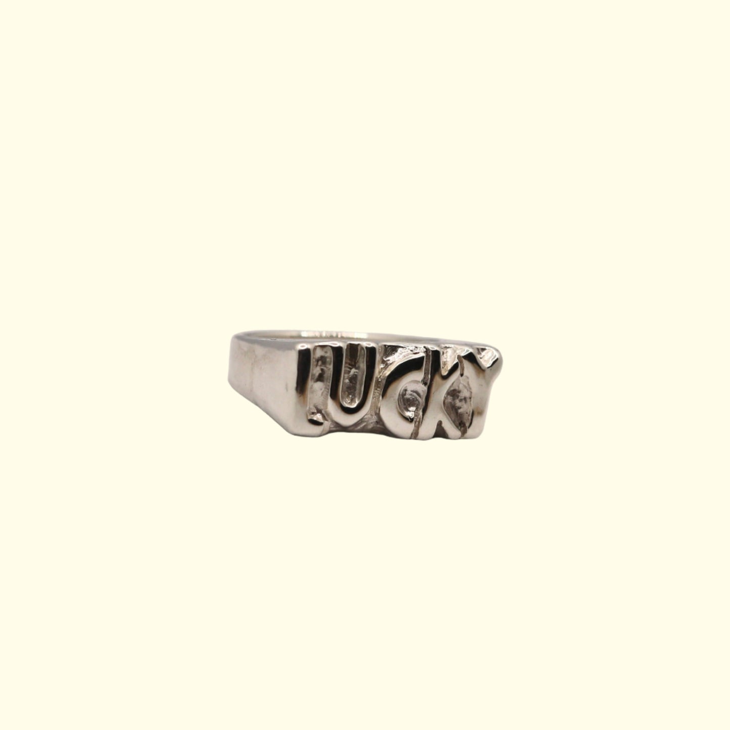 Lucky signet ring