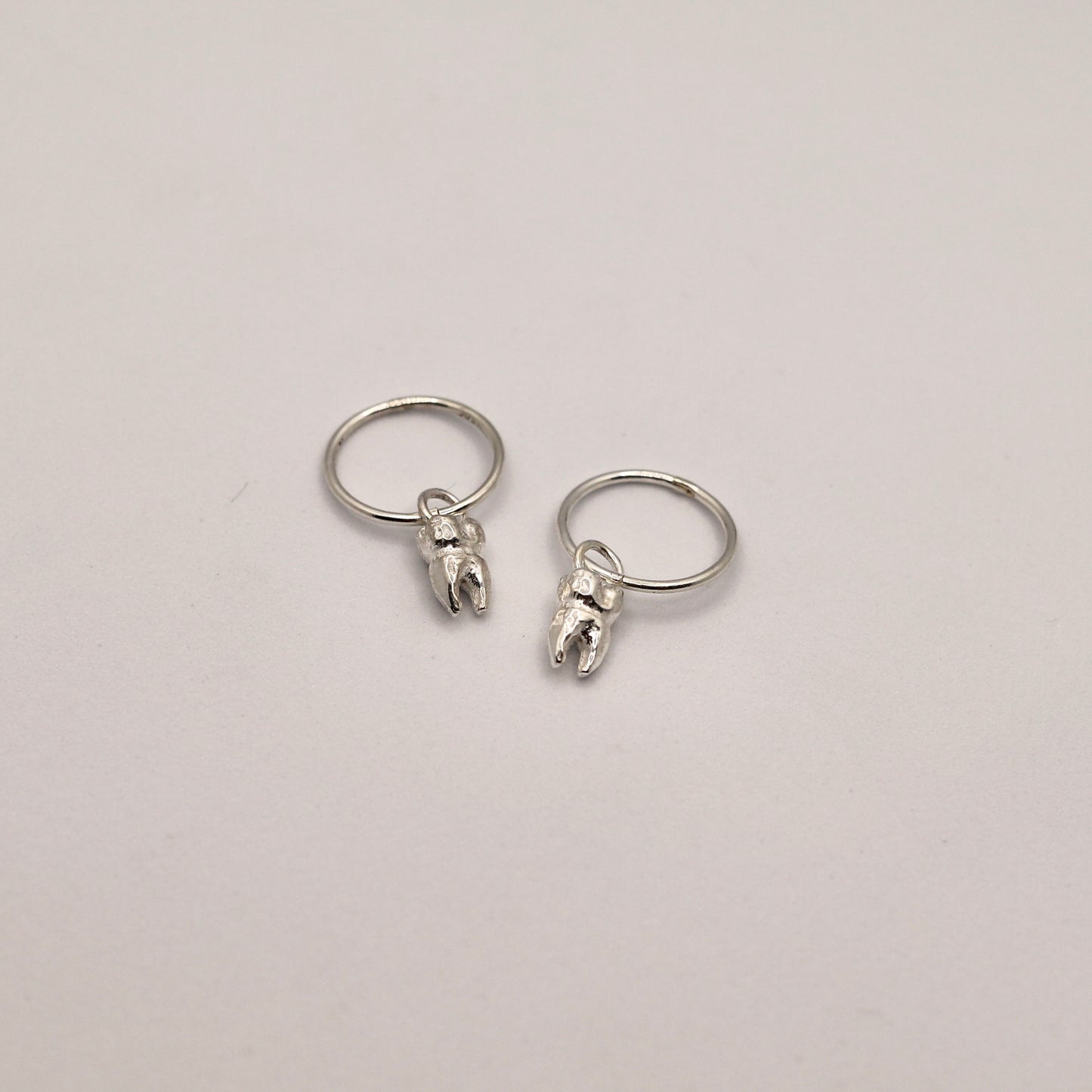 Tooth earrings
