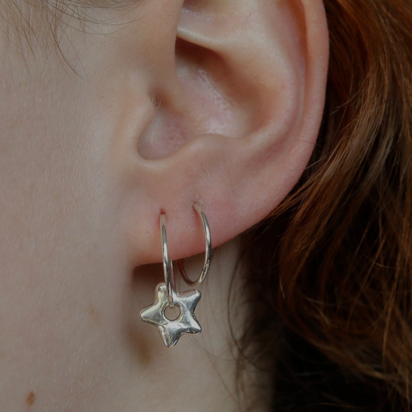 Star earrings