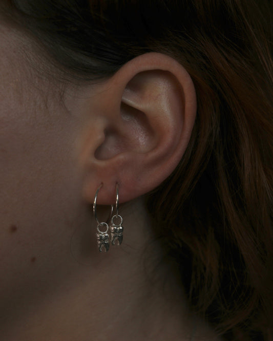 Tooth earrings