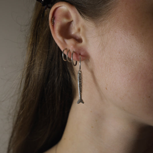 Big fish earrings