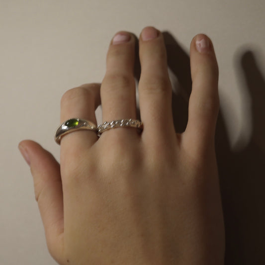 Peridot ring