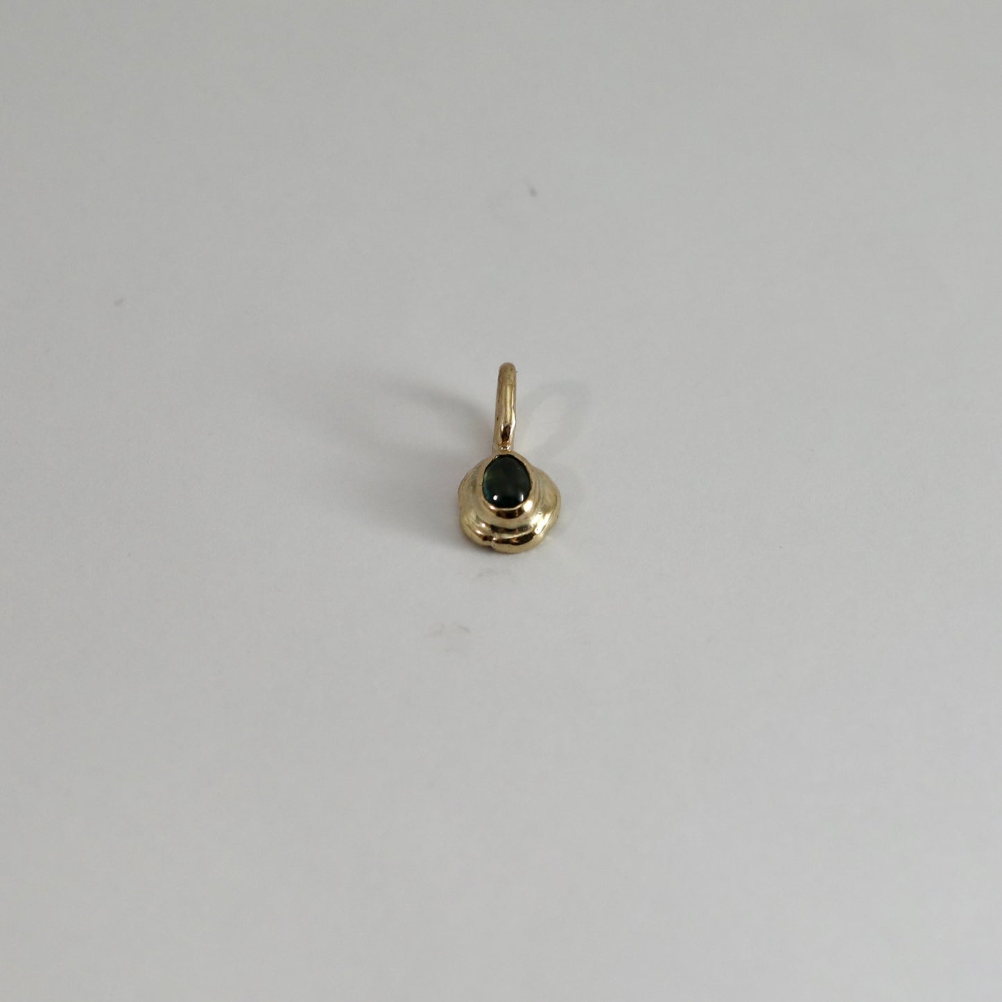 Gold & sapphire charm