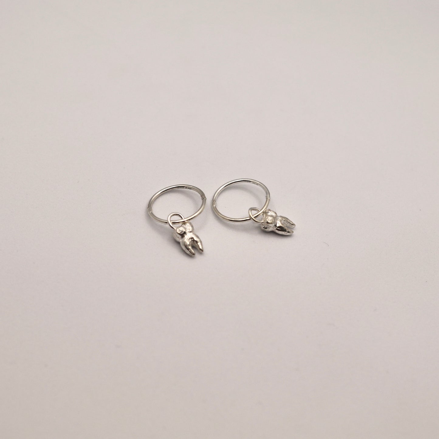 Tooth earrings
