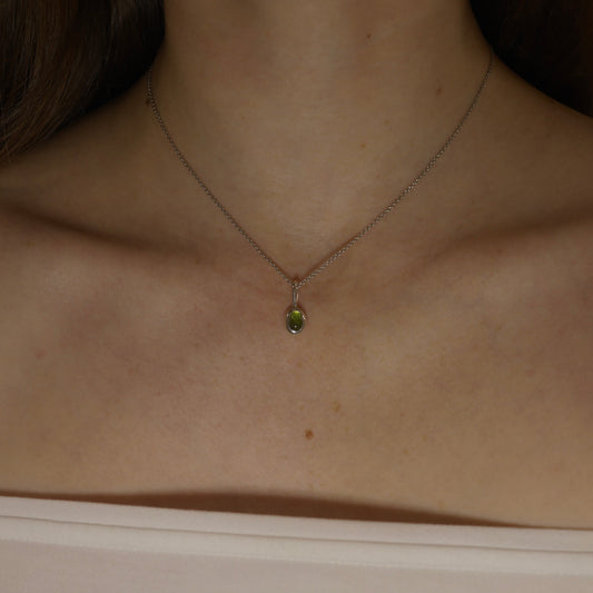 Peridot charm